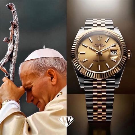 pope watches rolex|pope wrist watch.